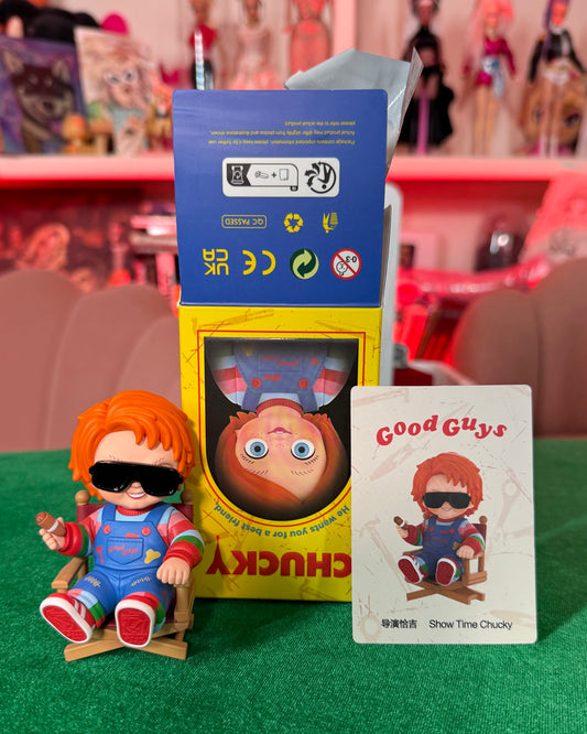 CONFIRMED POPMART CHUCKY FRANCHISE SERIES SHOWTIME CHUCKY(Unboxed)