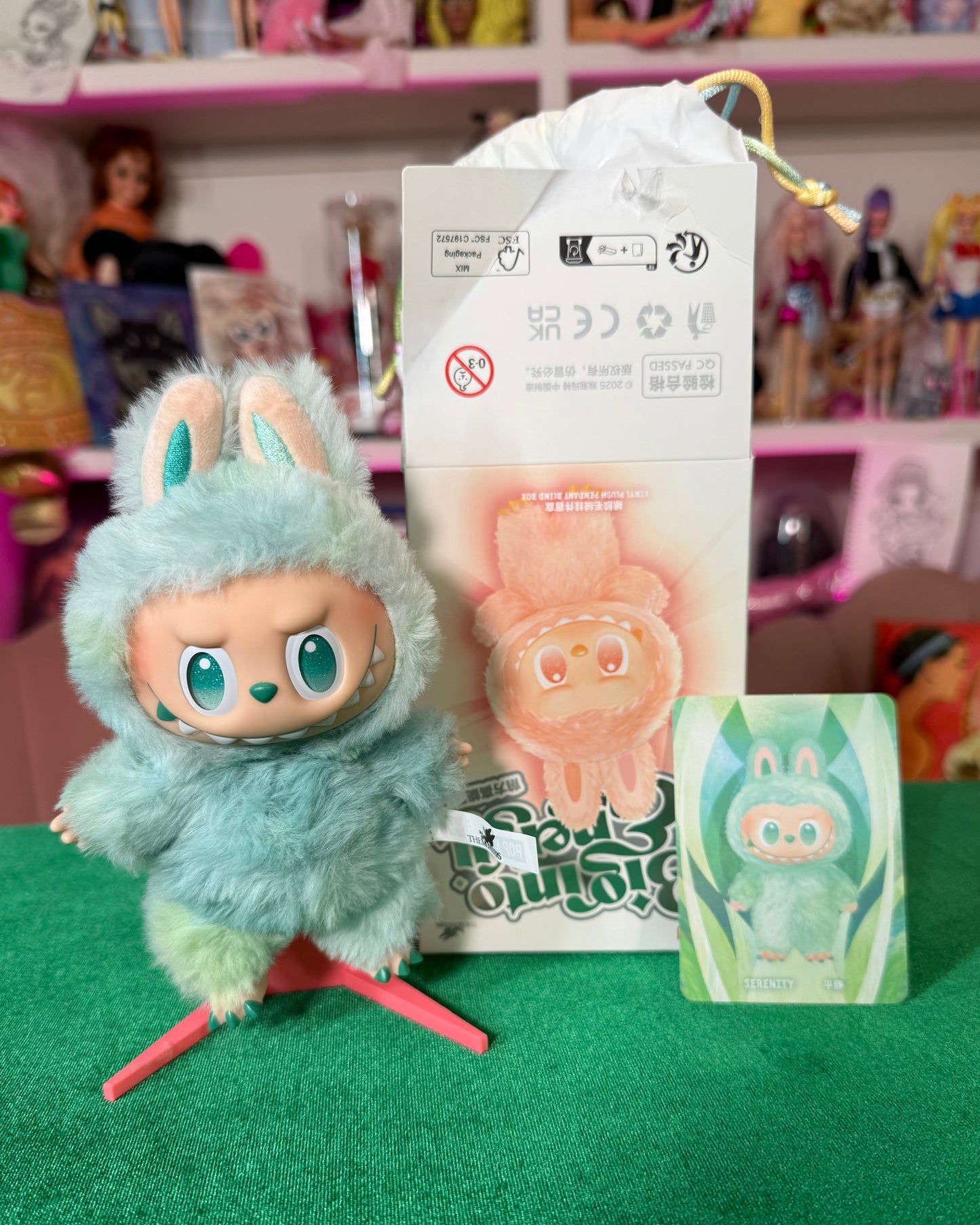 CONFIRMED SERENITY LABUBU (Unboxed)