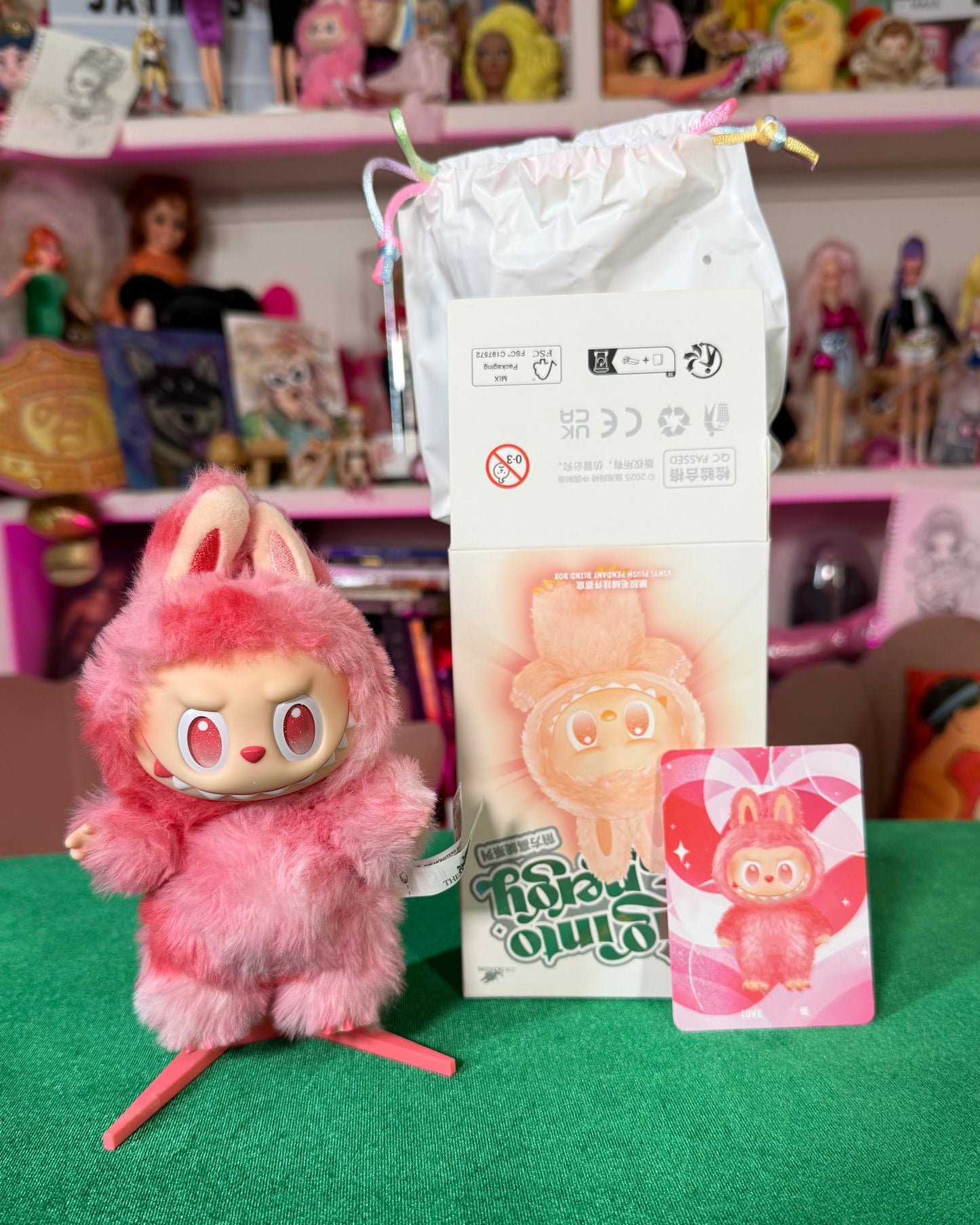 CONFIRMED LOVE LABUBU (Unboxed)
