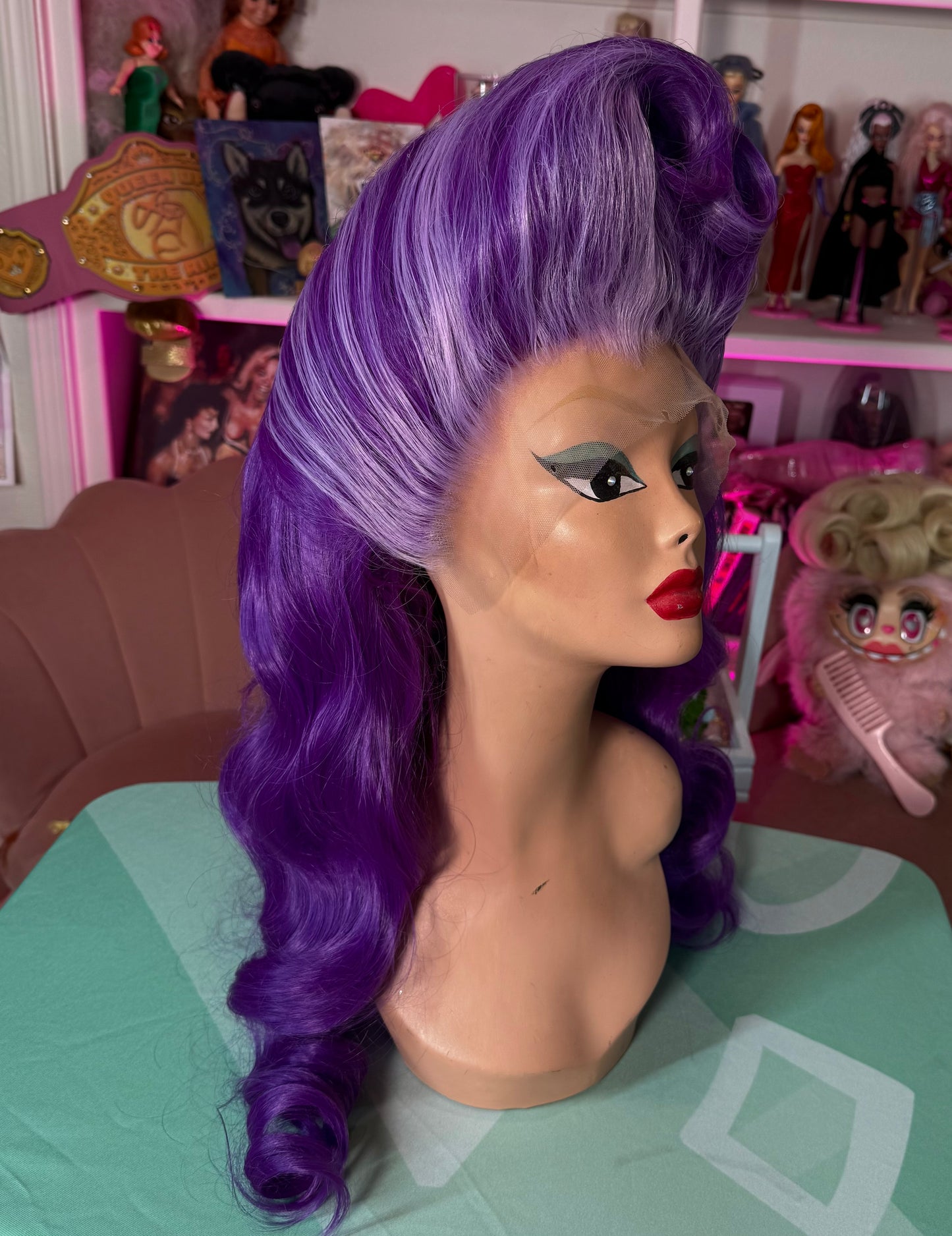 AS SEEN ON YOUTUBE: PURPLE PINUP