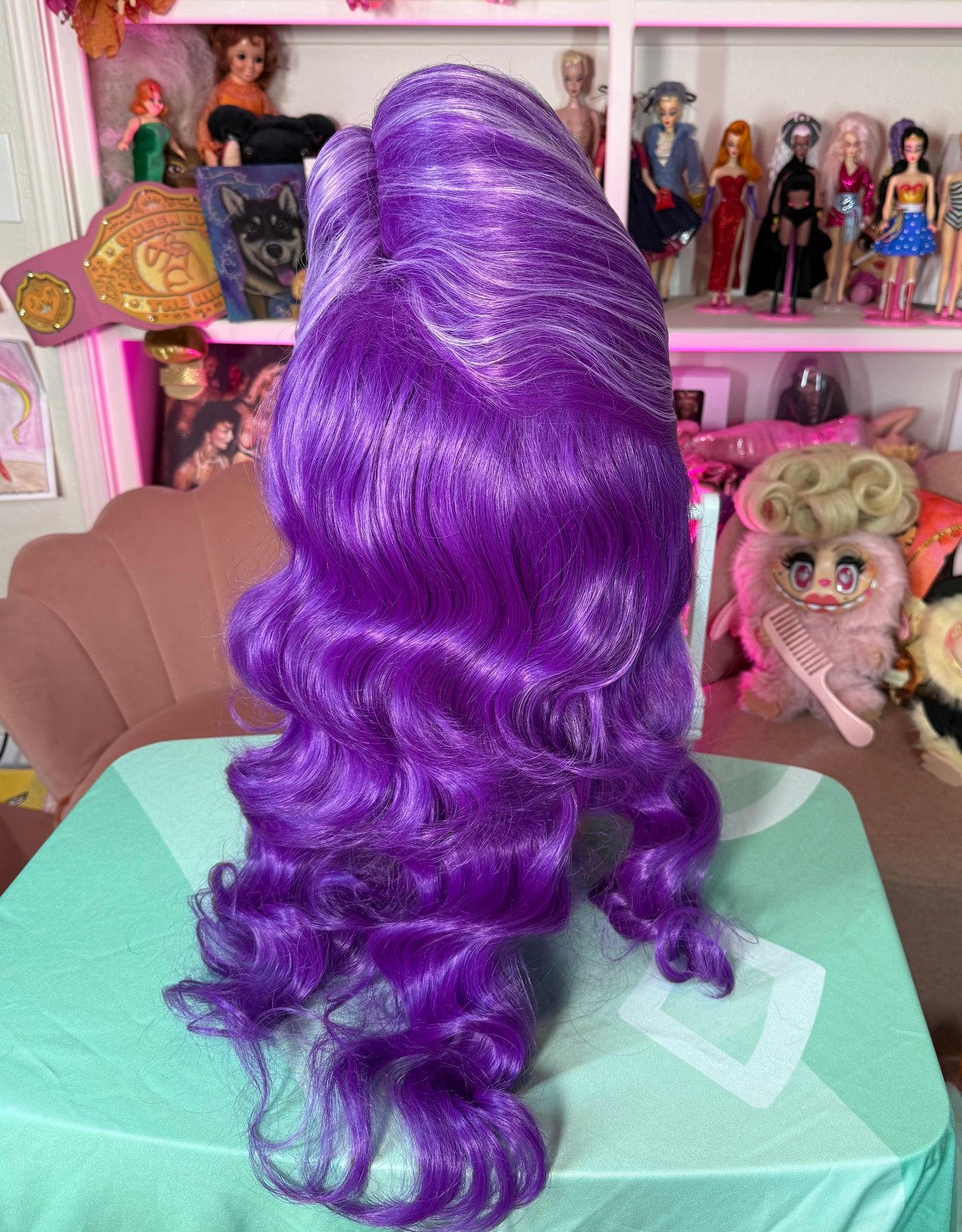 AS SEEN ON YOUTUBE: PURPLE PINUP