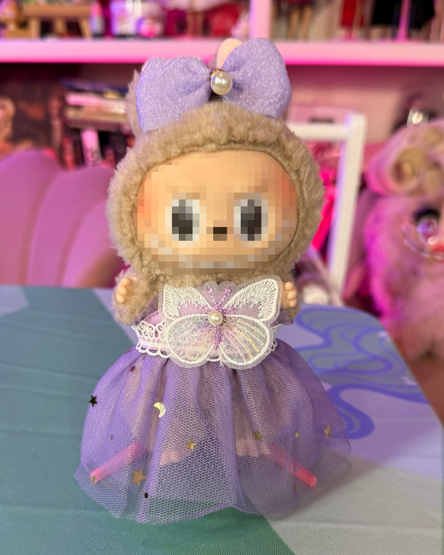 LOVELY LAVENDER BLOSSOM DRESS COSTUME SET (MONSTER ACCESSORIES)