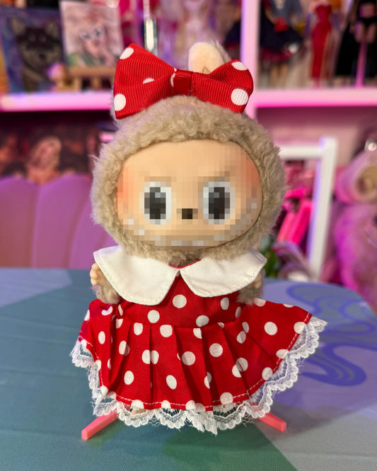 PURTY POLKADOTS DRESS COSTUME SET (MONSTER ACCESSORIES)