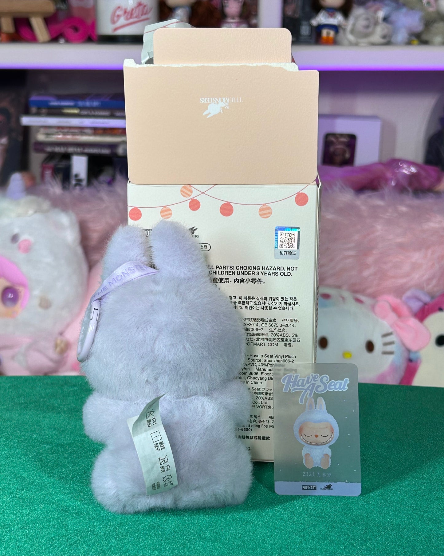 CONFIRMED ZIZI LABUBU (Unboxed)