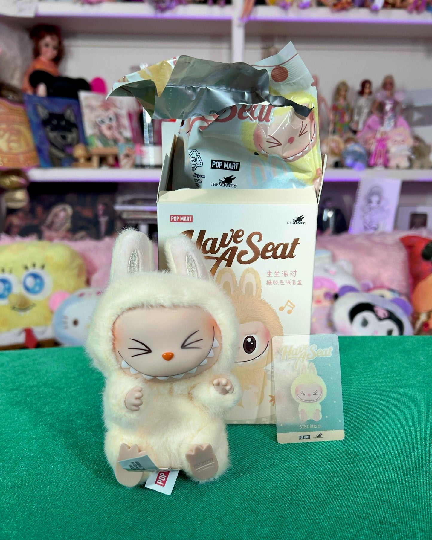 CONFIRMED SISI LABUBU (Unboxed)