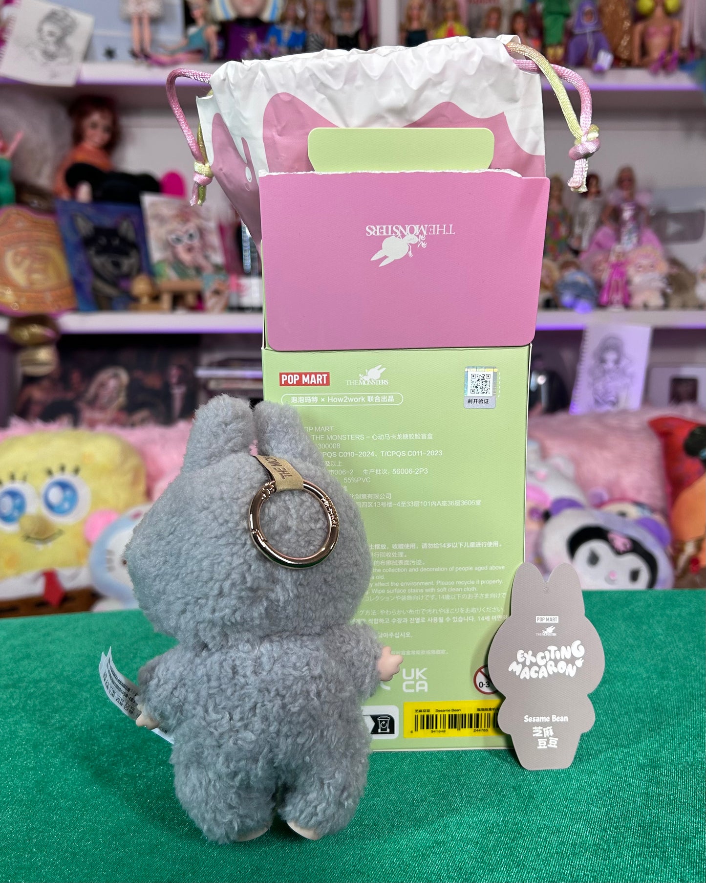 CONFIRMED SESAME BEAN LABUBU (Unboxed)