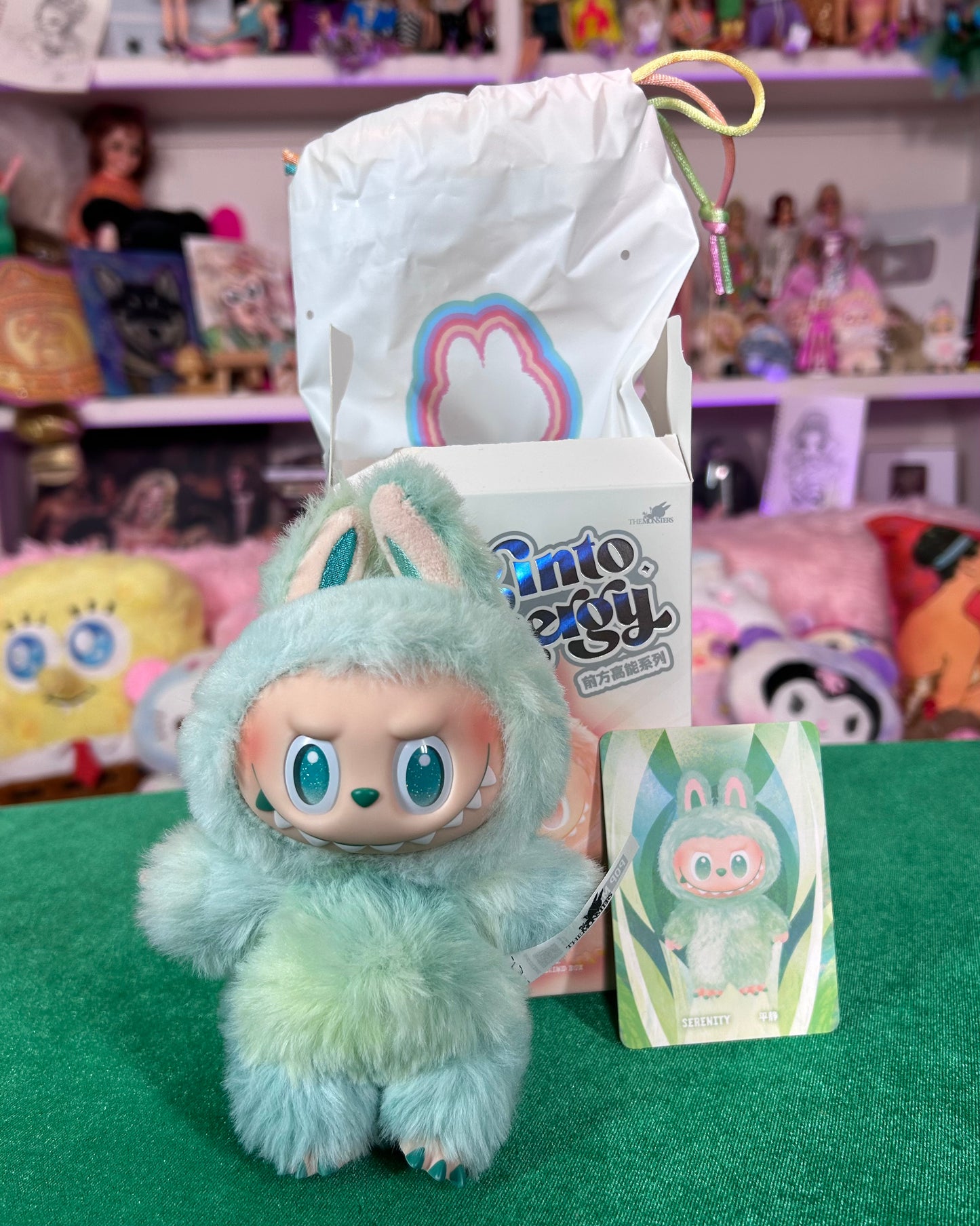 CONFIRMED SERENITY LABUBU (Unboxed)