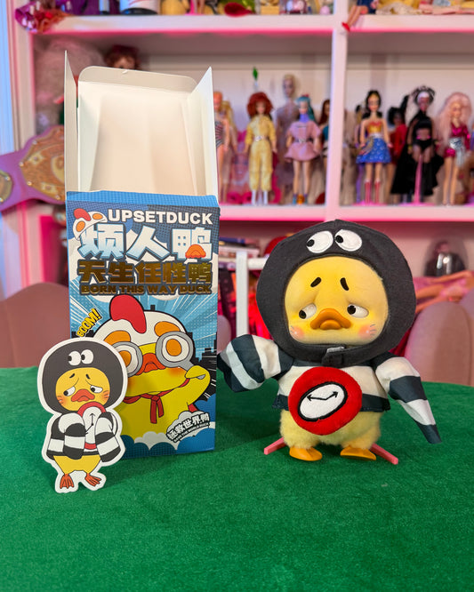 Upset Duck V3 Born This Way Vinyl Plush ( Sneaky Time Duck)