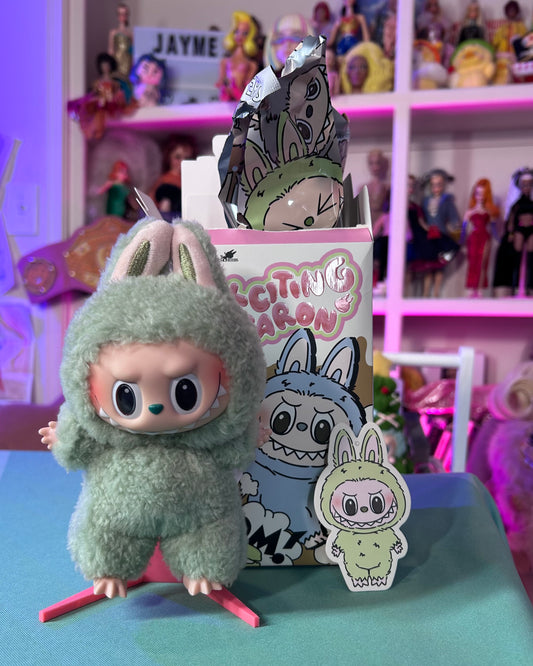 CONFIRMED GREEN GRAPE LABUBU (Unboxed)