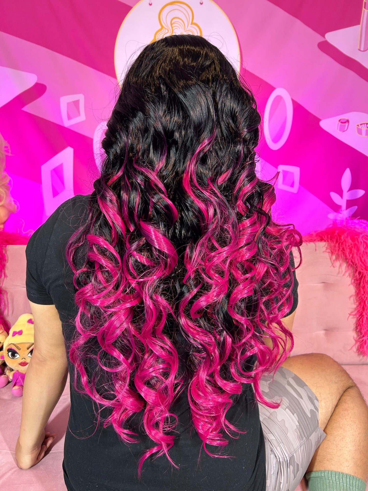 SPOILED BRAT RASPBERRY DIP PREMIUM WIG (LARGE CAP)